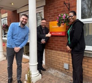 Leader of Walsall Council, Councillor Garry Perry visits Rowanbrook